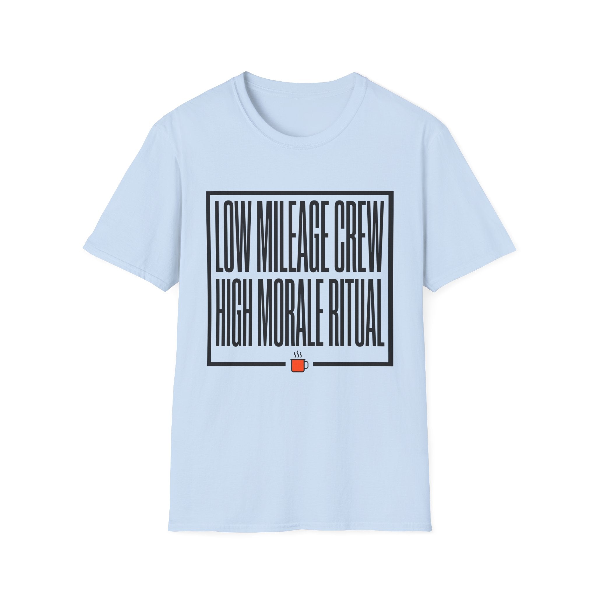 Low Mileage High Moral Unisex Tee