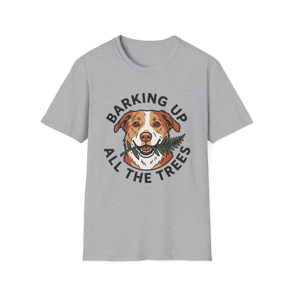 Barking Up All the Trees Unisex Tee