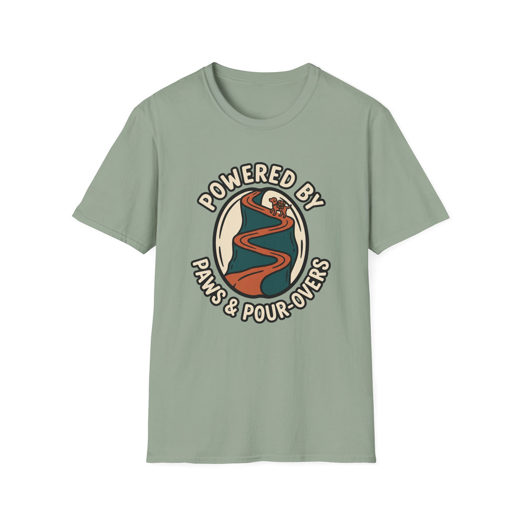 Paws & Pour-Overs Unisex Tee