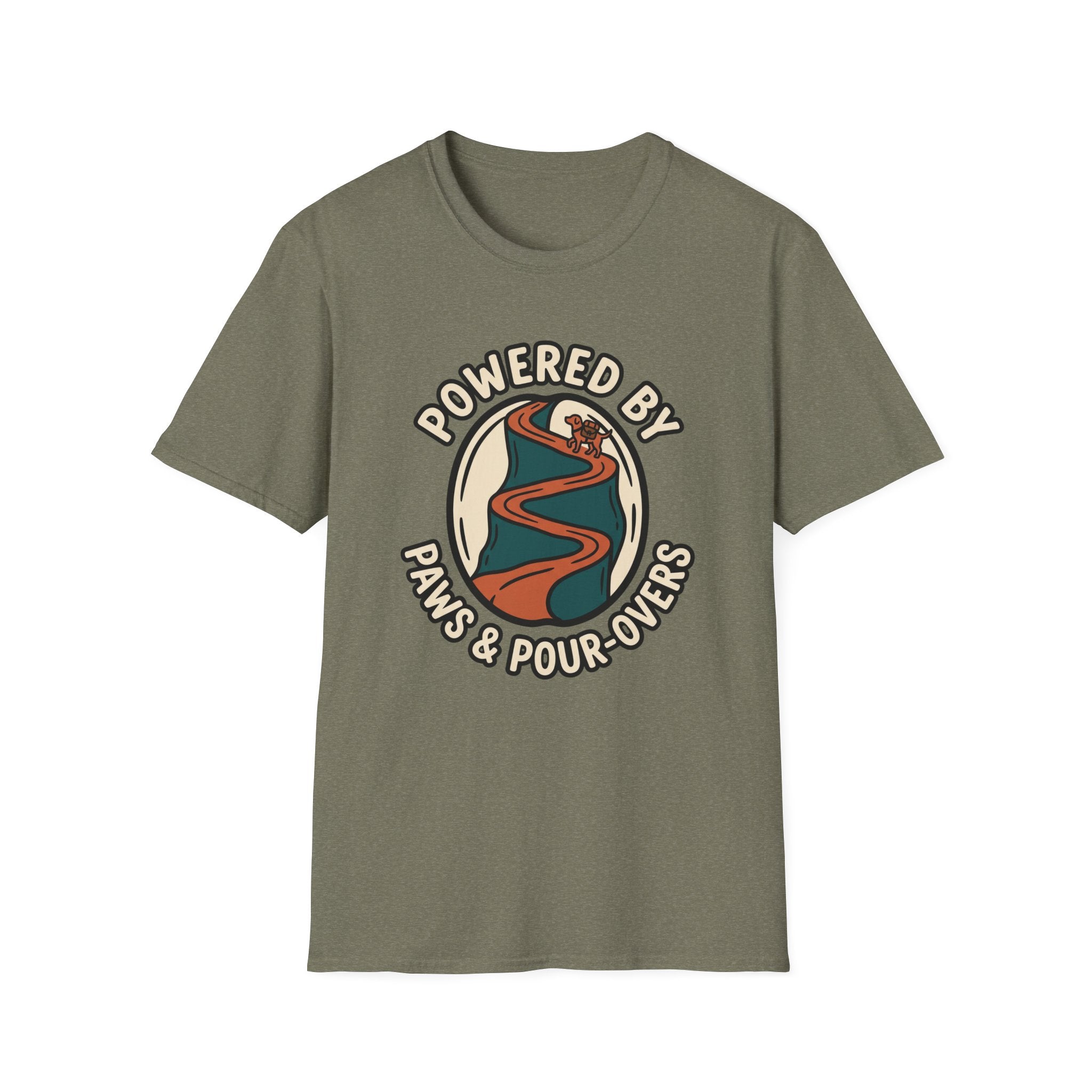 Paws & Pour-Overs Unisex Tee