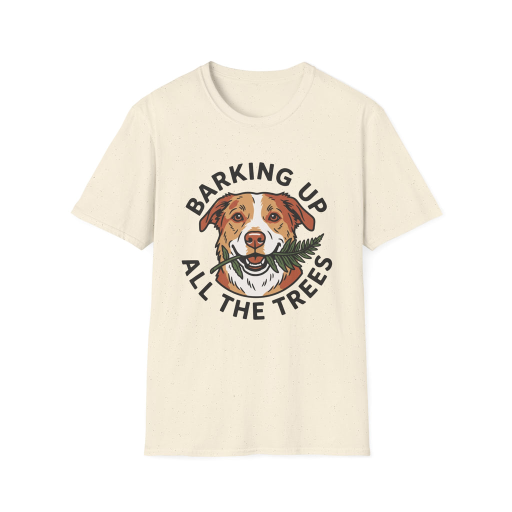 Barking Up All the Trees Unisex Tee