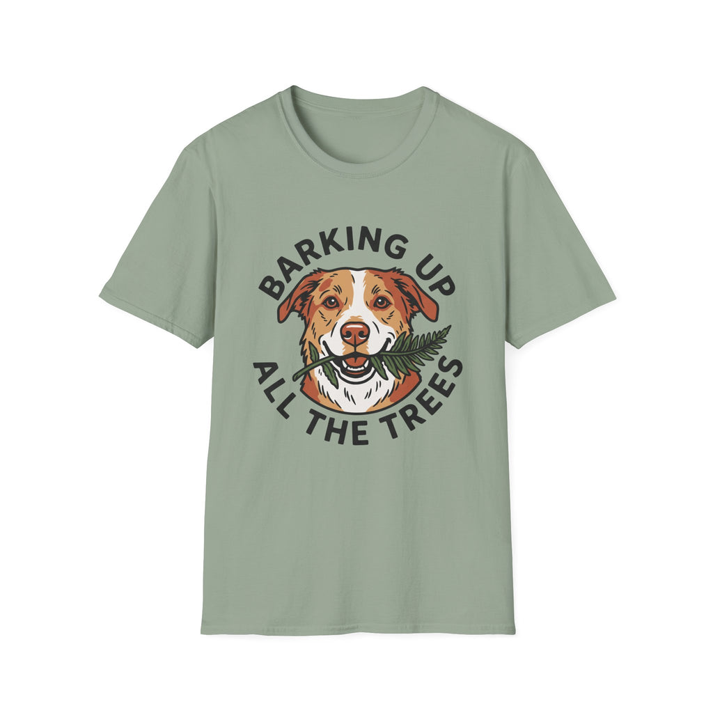 Barking Up All the Trees Unisex Tee