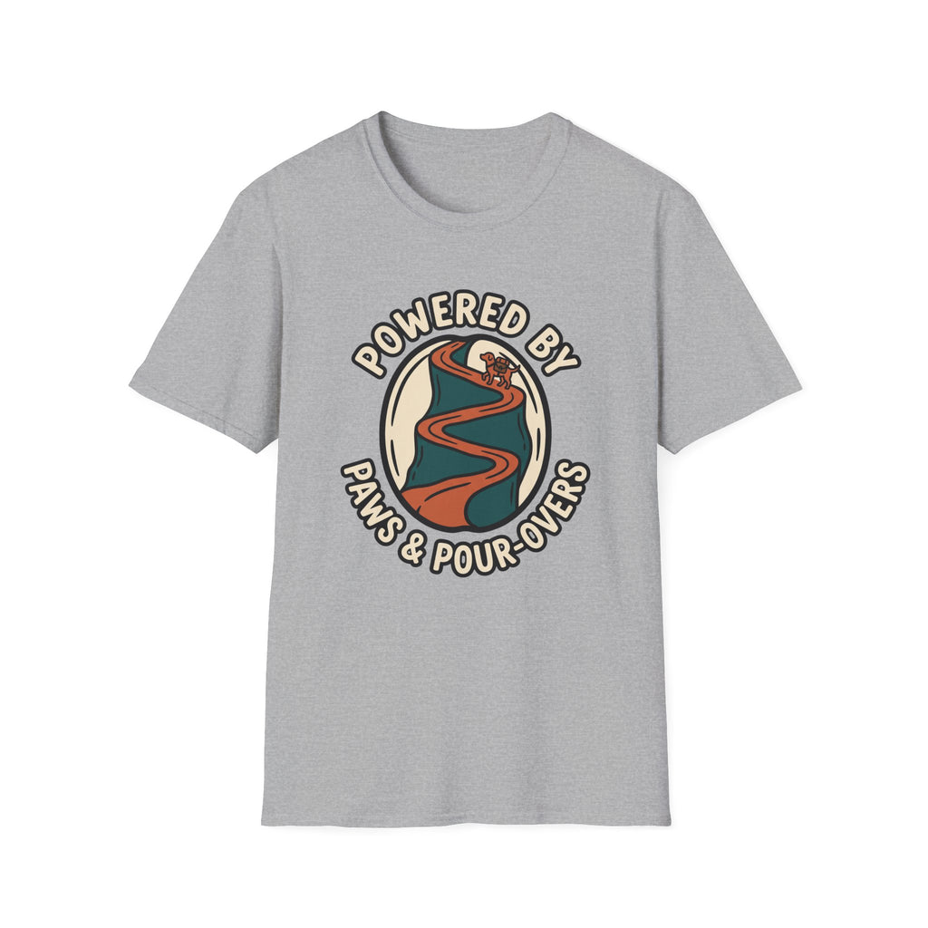 Paws & Pour-Overs Unisex Tee