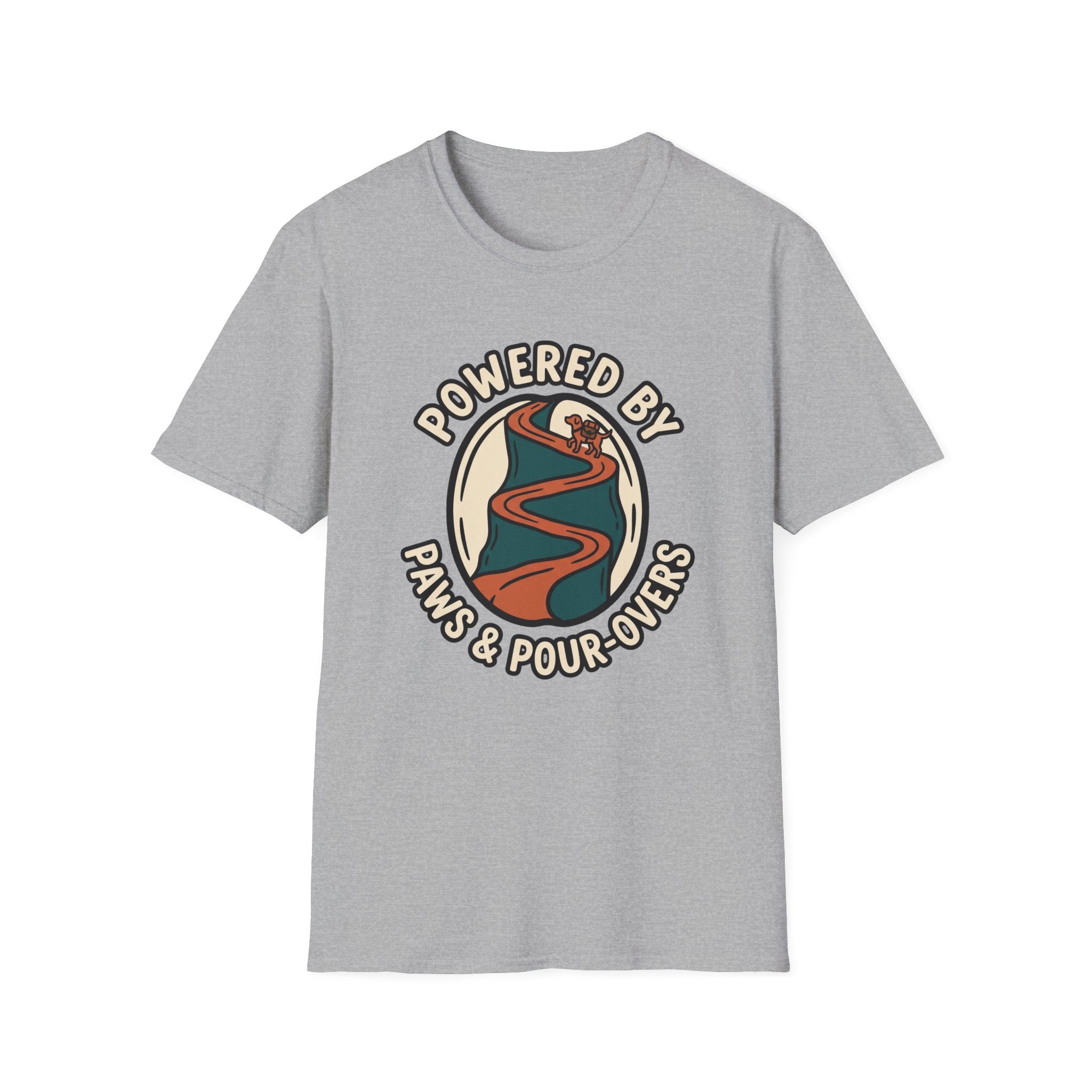 Paws & Pour-Overs Unisex Tee