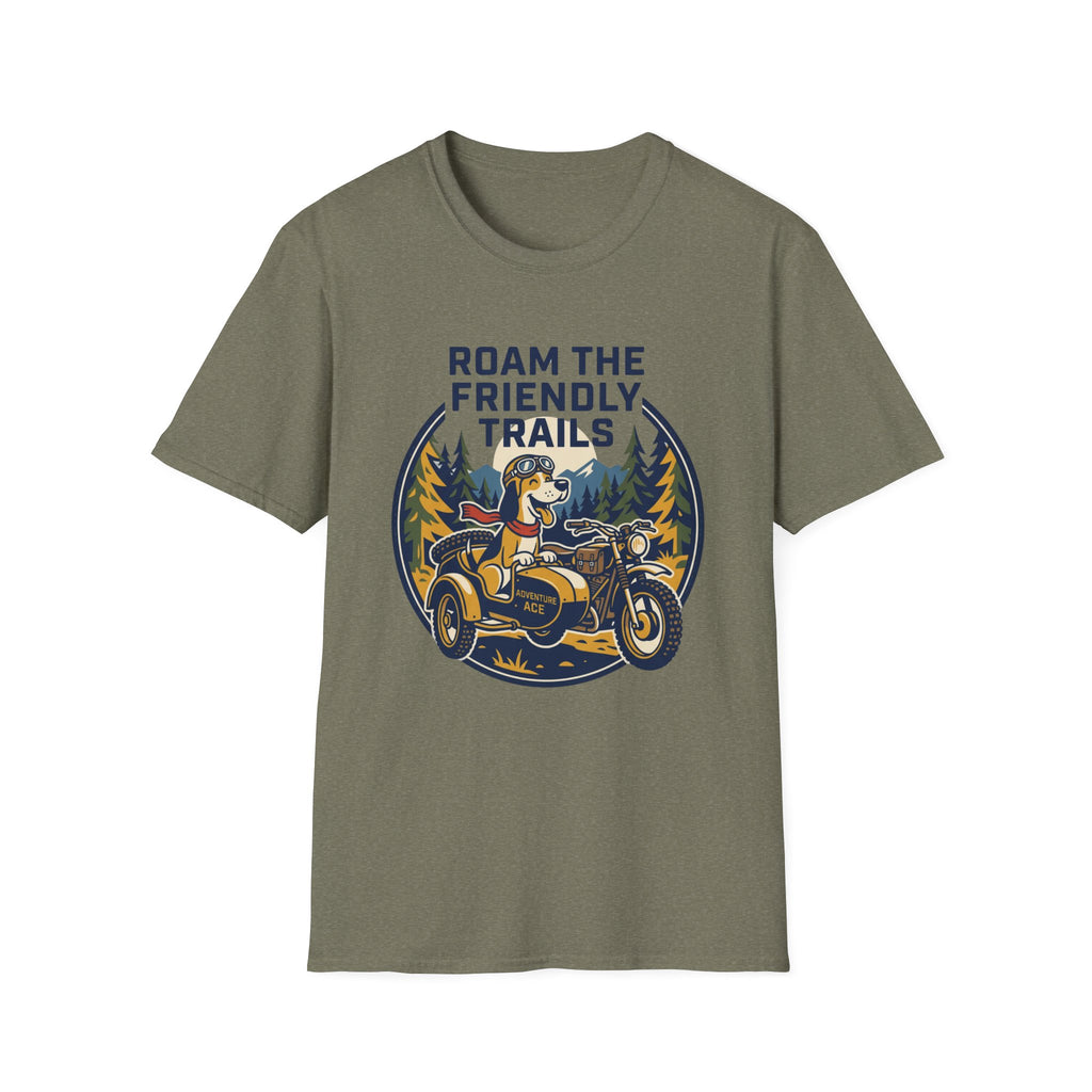 Roam The Friendly Trails Unisex Tee