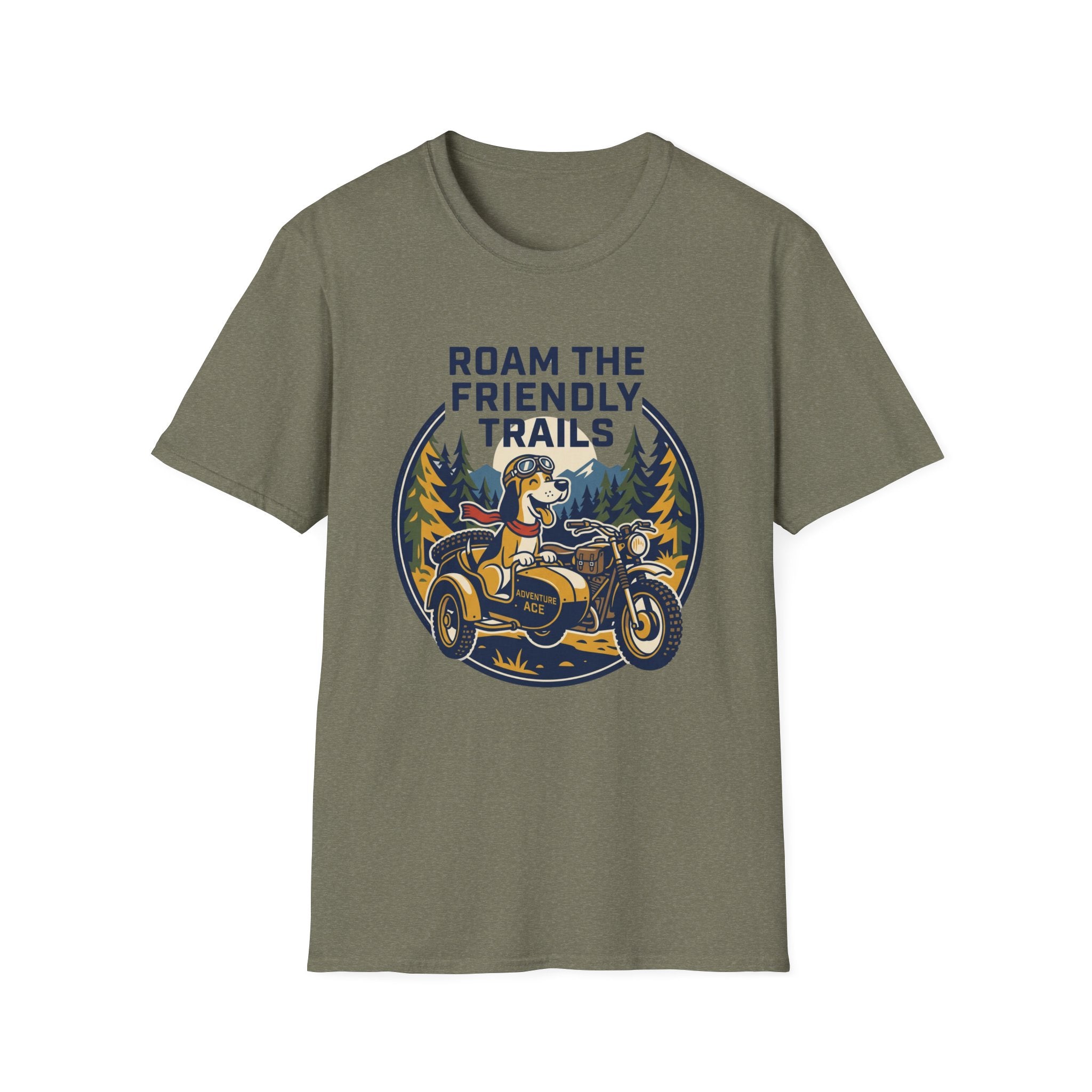 Roam The Friendly Trails Unisex Tee