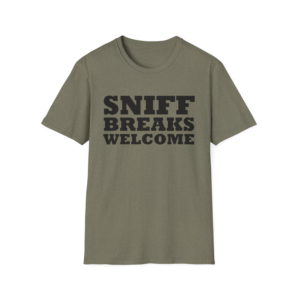 Sniff Breaks Welcome Unisex Tee