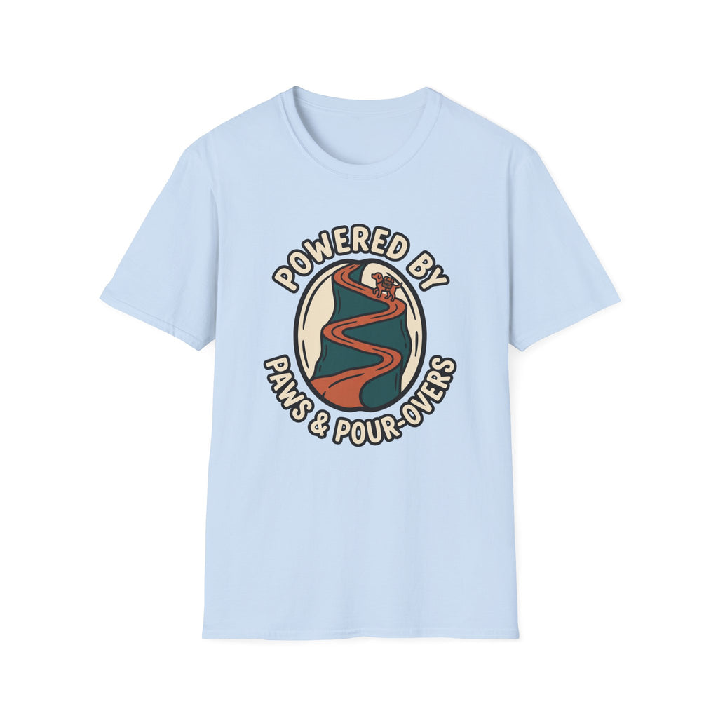 Paws & Pour-Overs Unisex Tee