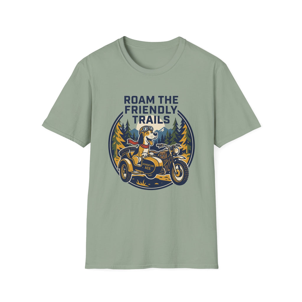 Roam The Friendly Trails Unisex Tee