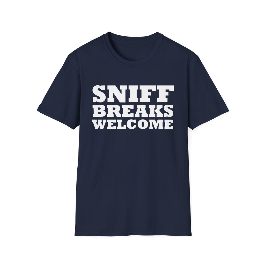 Sniff Breaks Welcome Unisex Tee