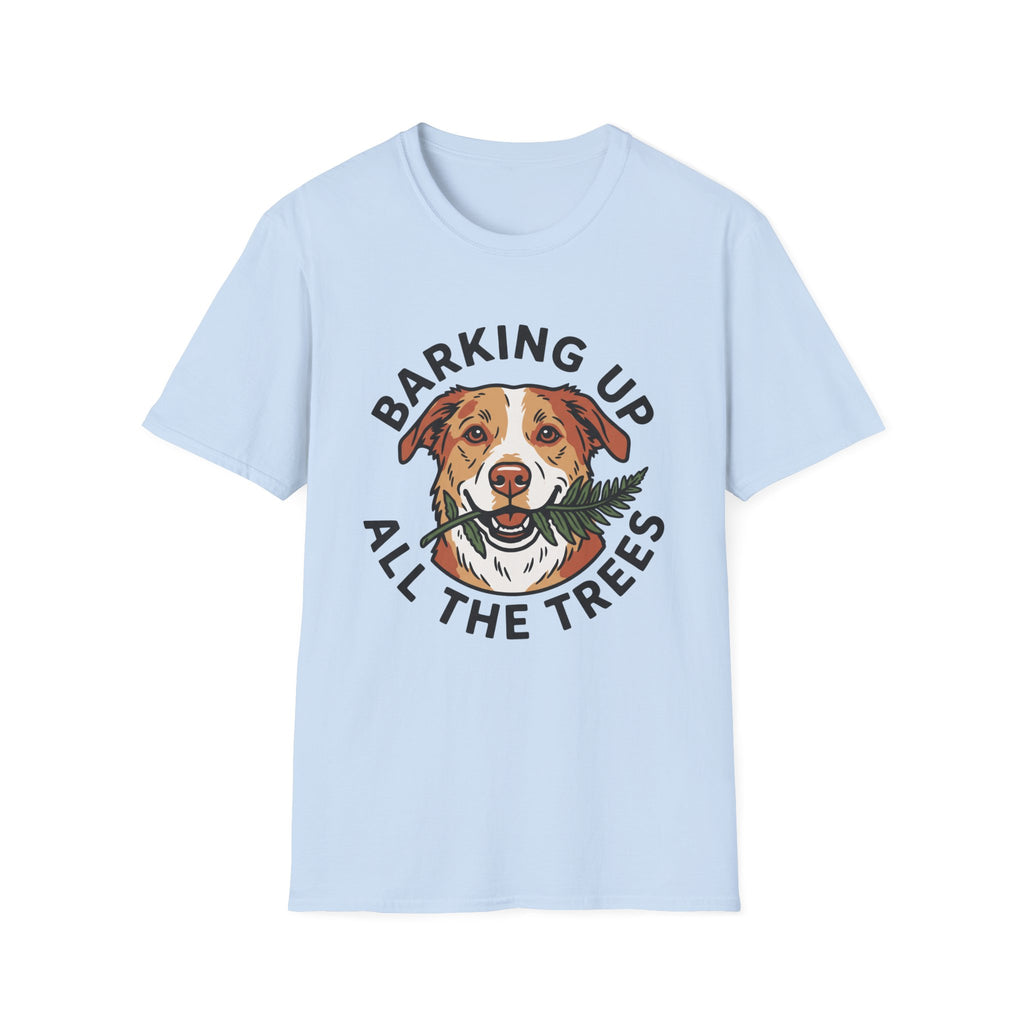 Barking Up All the Trees Unisex Tee