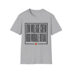Low Mileage High Moral Unisex Tee
