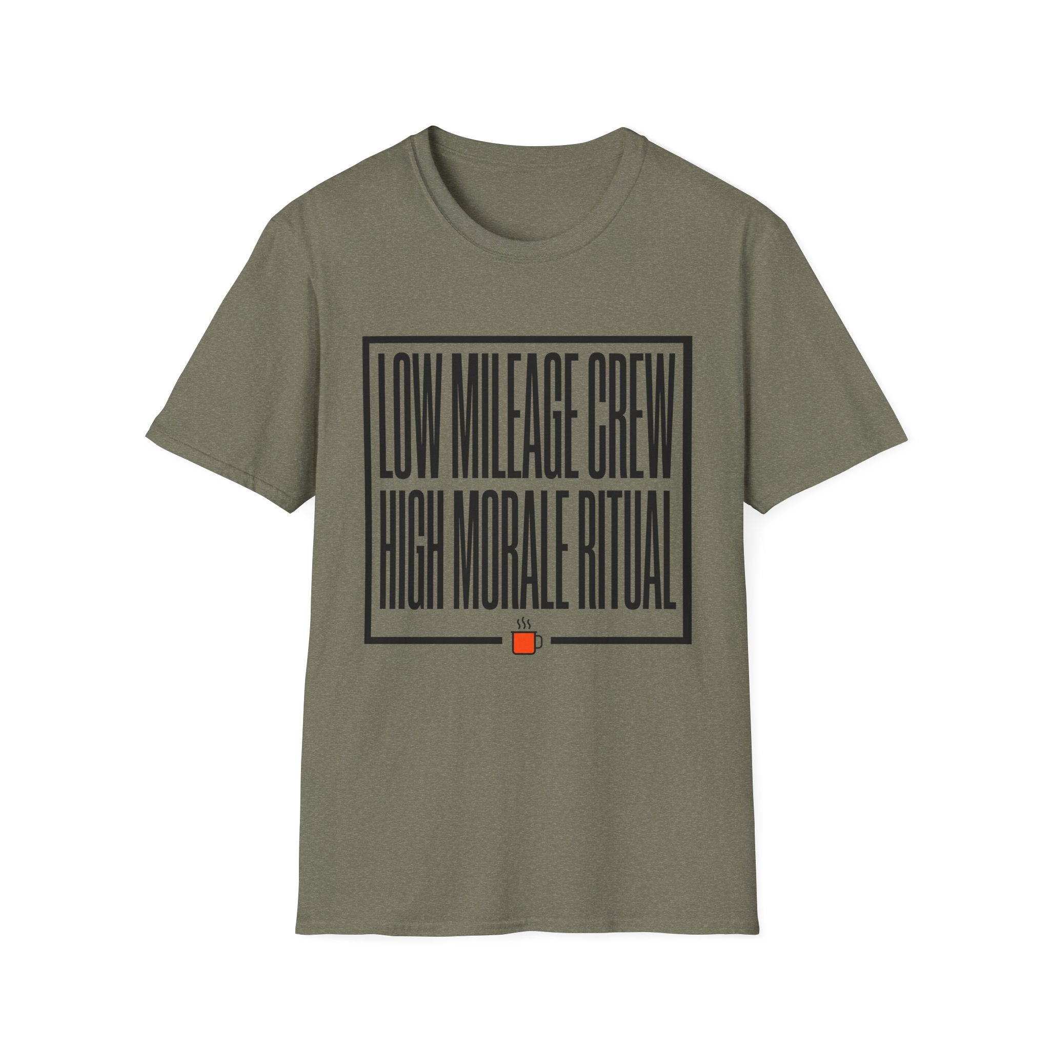 Low Mileage High Moral Unisex Tee