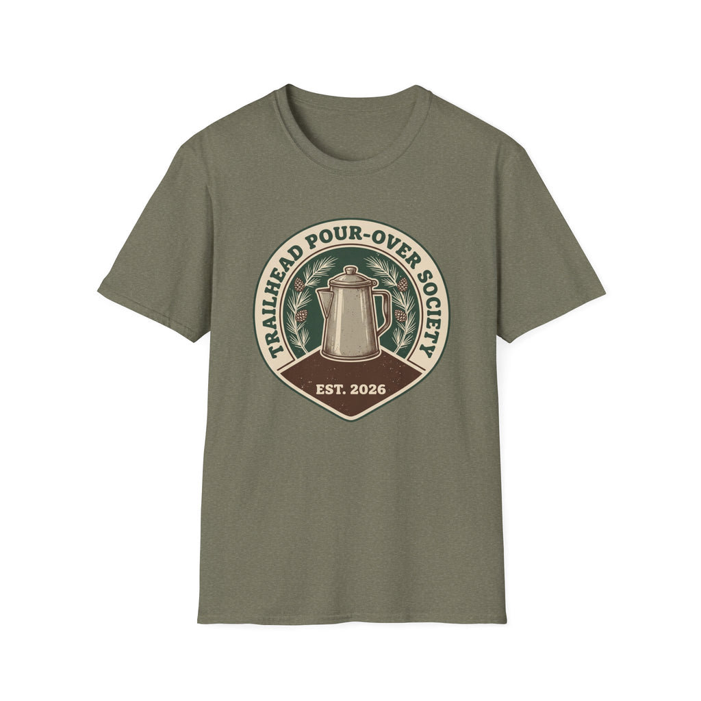 Trailhead Pour-Over Society Unisex Tee