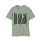 Low Mileage High Moral Unisex Tee