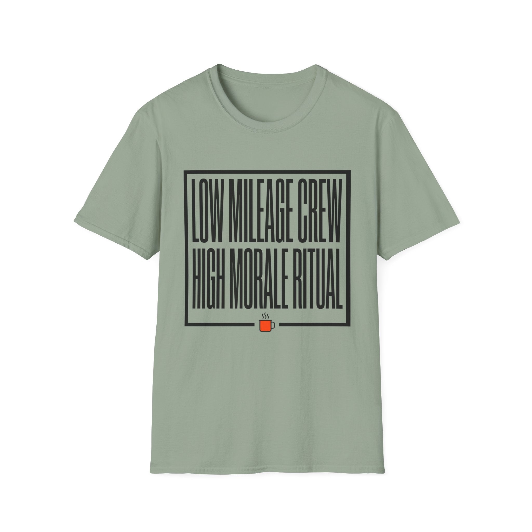 Low Mileage High Moral Unisex Tee