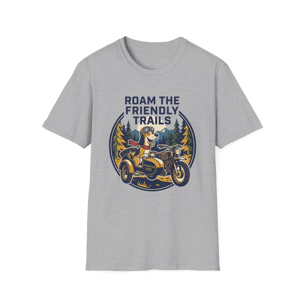 Roam The Friendly Trails Unisex Tee