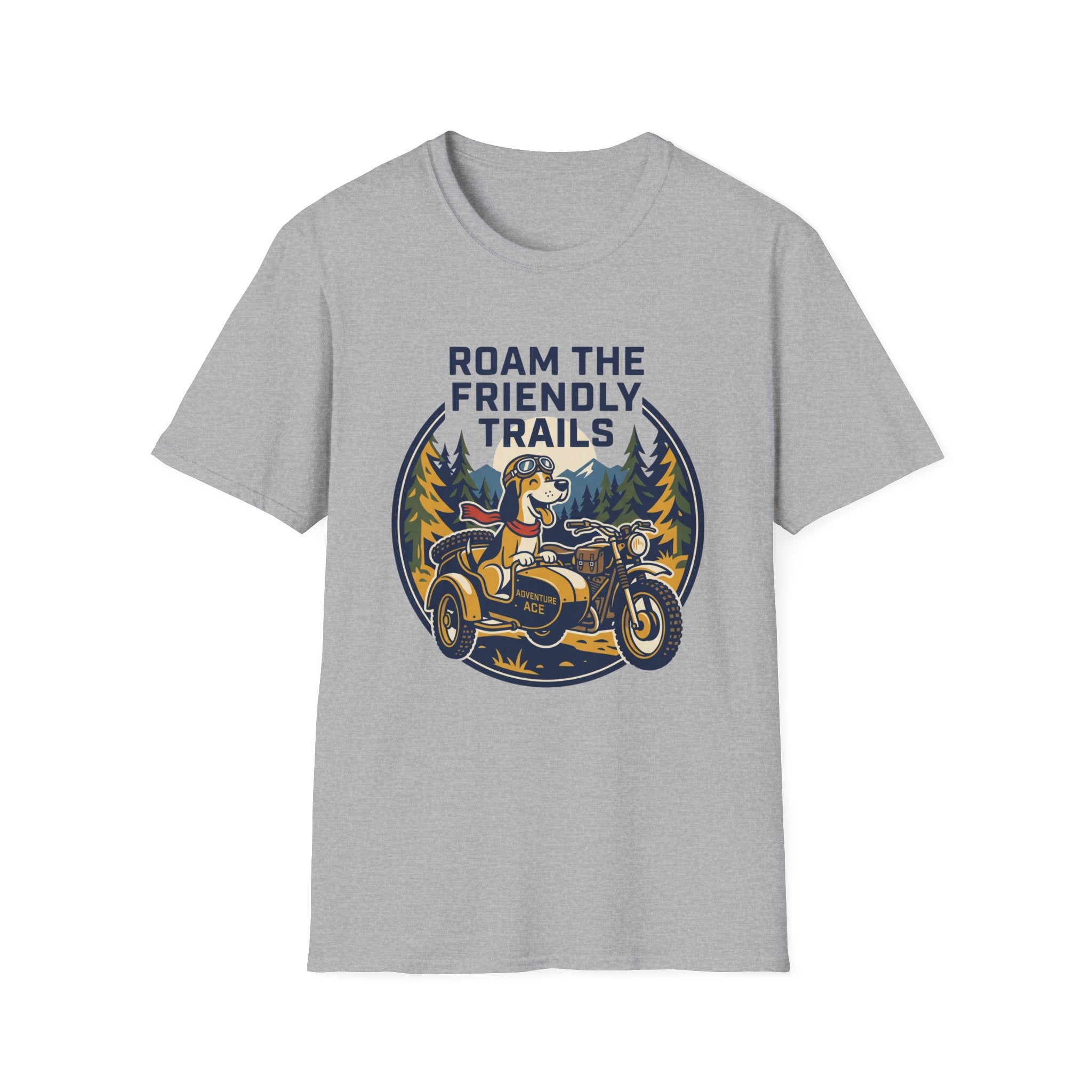 Roam The Friendly Trails Unisex Tee