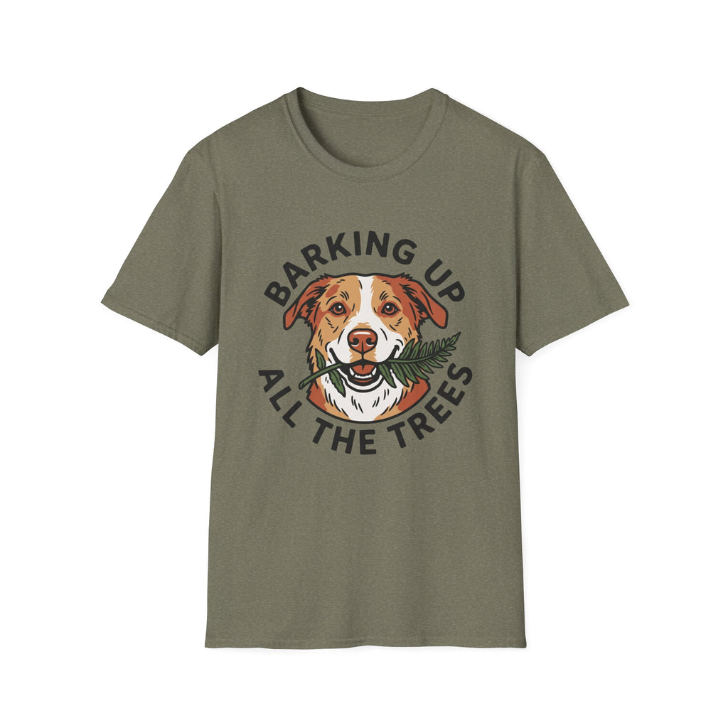 Barking Up All the Trees Unisex Tee