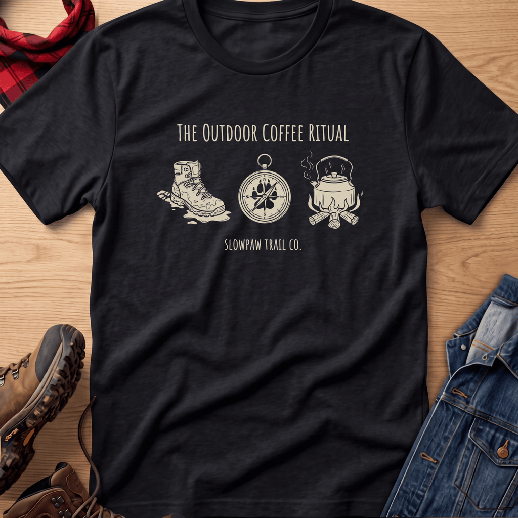 Outdoor Coffee Ritual Unisex Tee