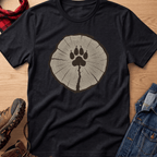 Dog Paw Tree Ring Unisex Tee