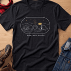 Brew, Walk, Wander Unisex Tee