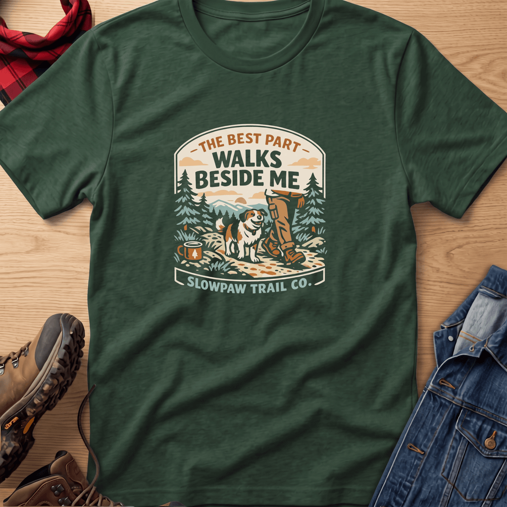 Walks Beside Me Unisex Tee