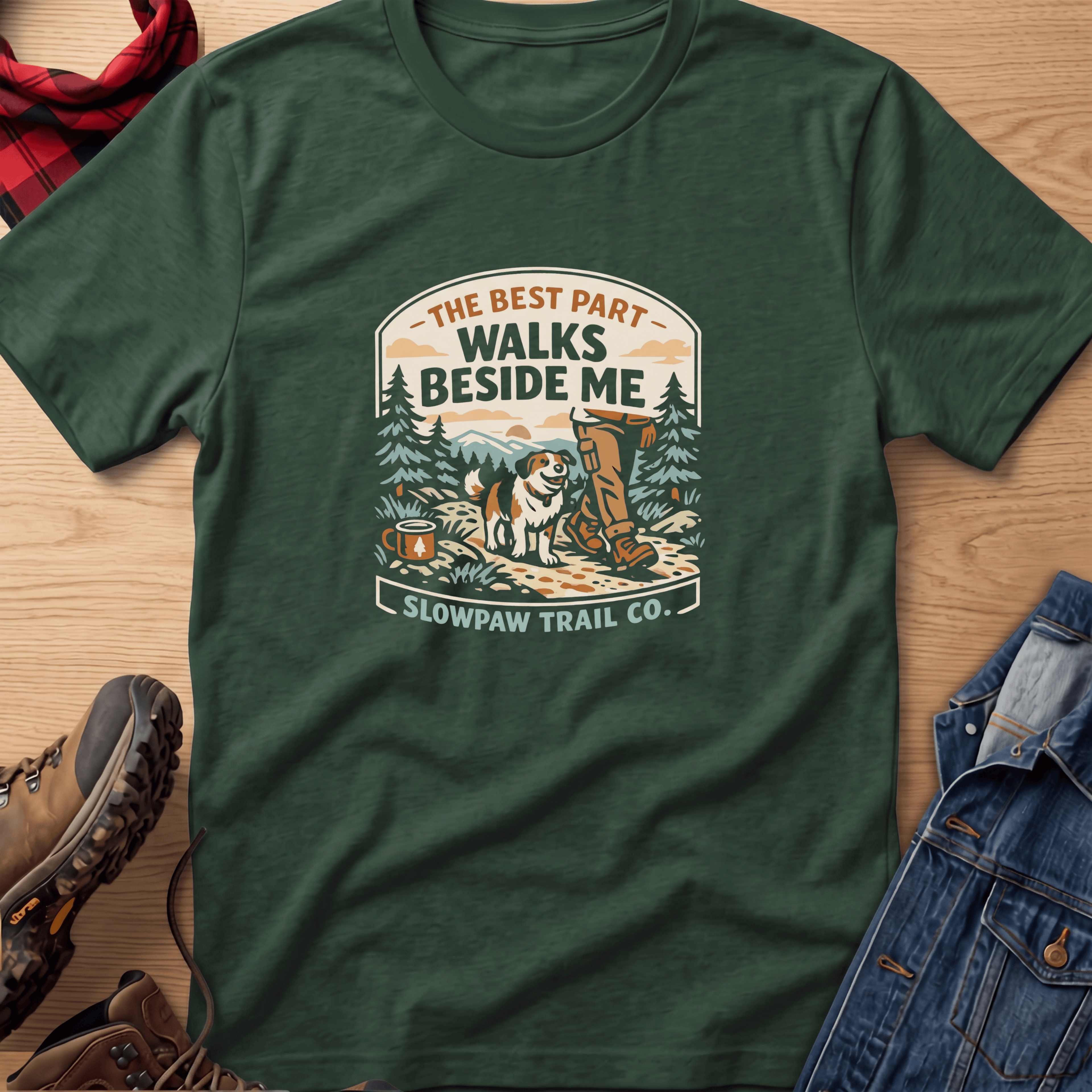 Walks Beside Me Unisex Tee