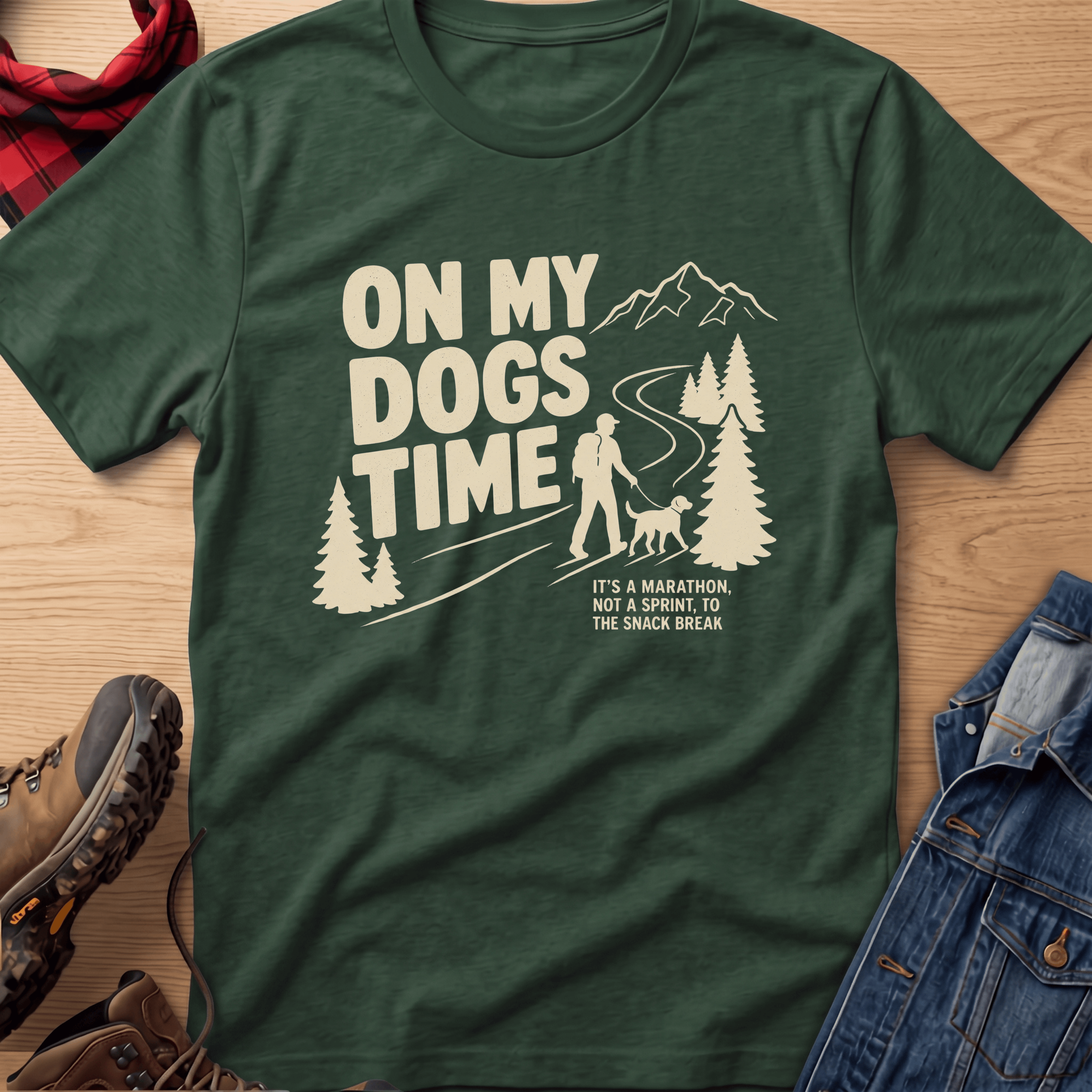 On My Dogs Time Unisex Tee