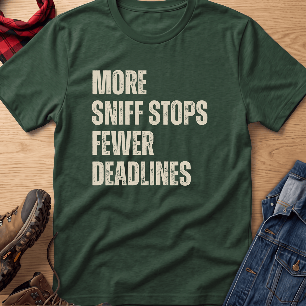More Sniff Stops Unisex Tee