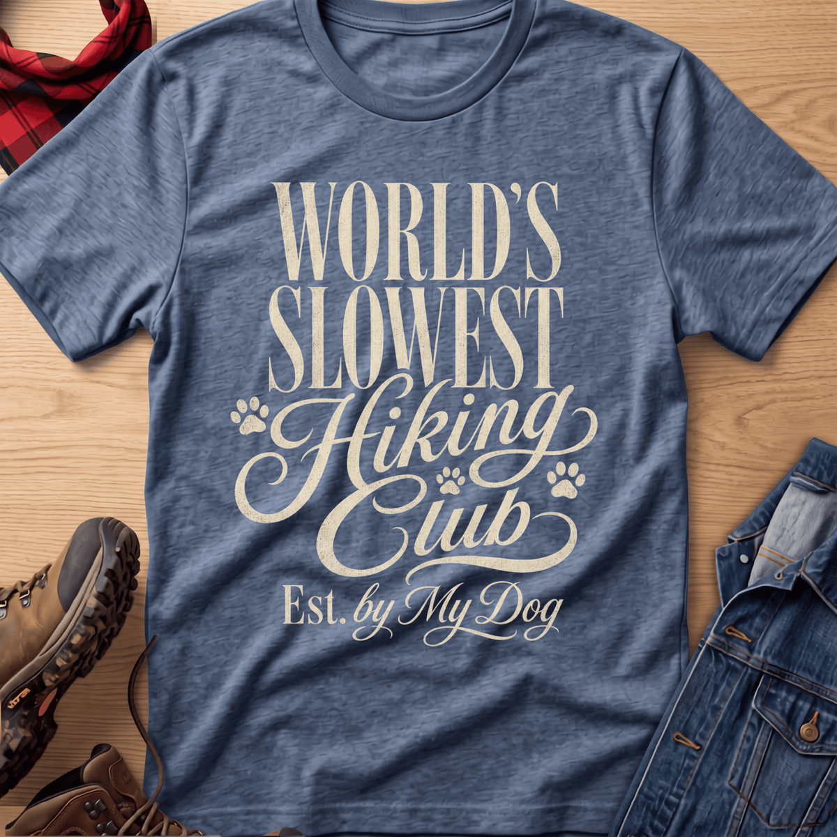 World's Slowest Hiking Club Unisex Tee