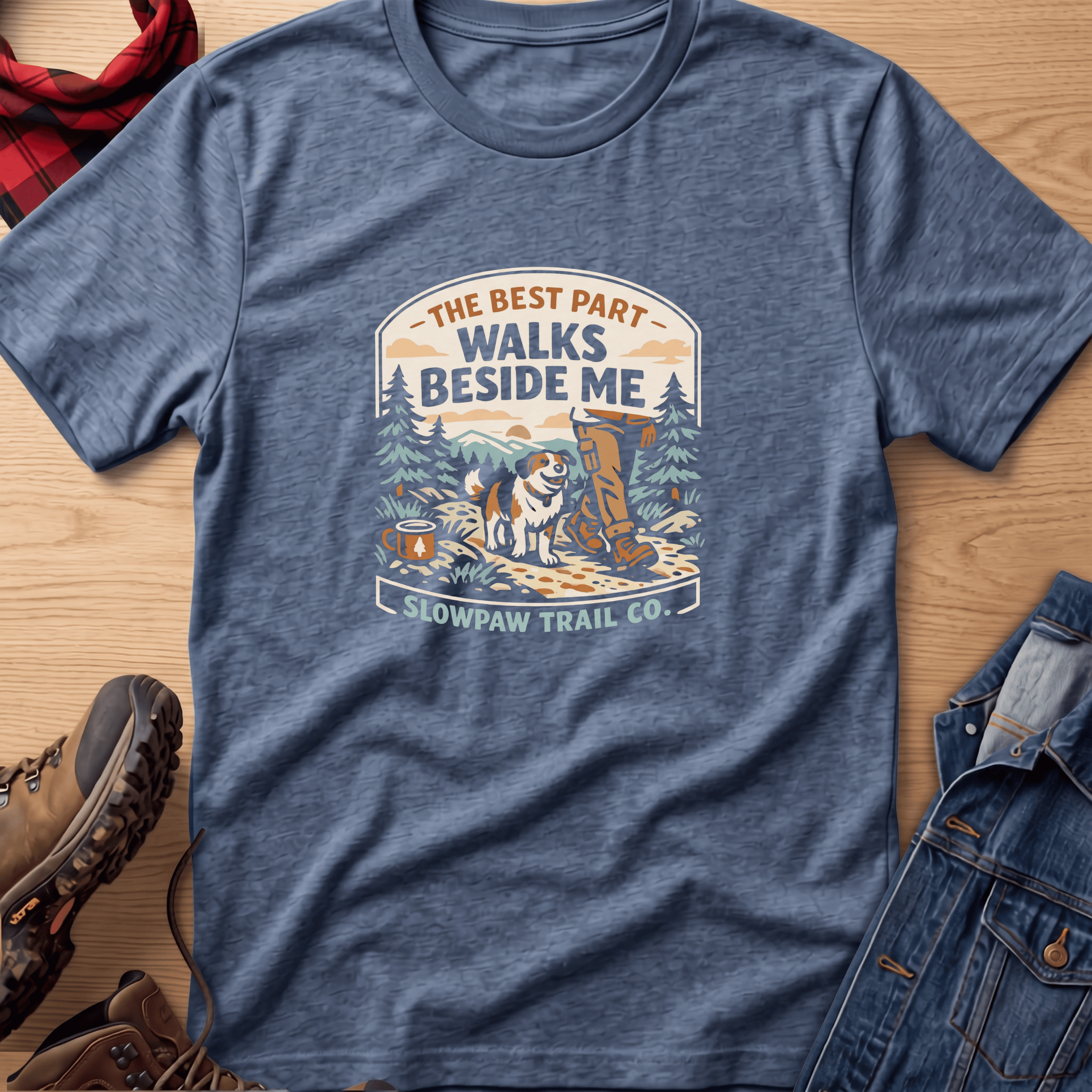 Walks Beside Me Unisex Tee