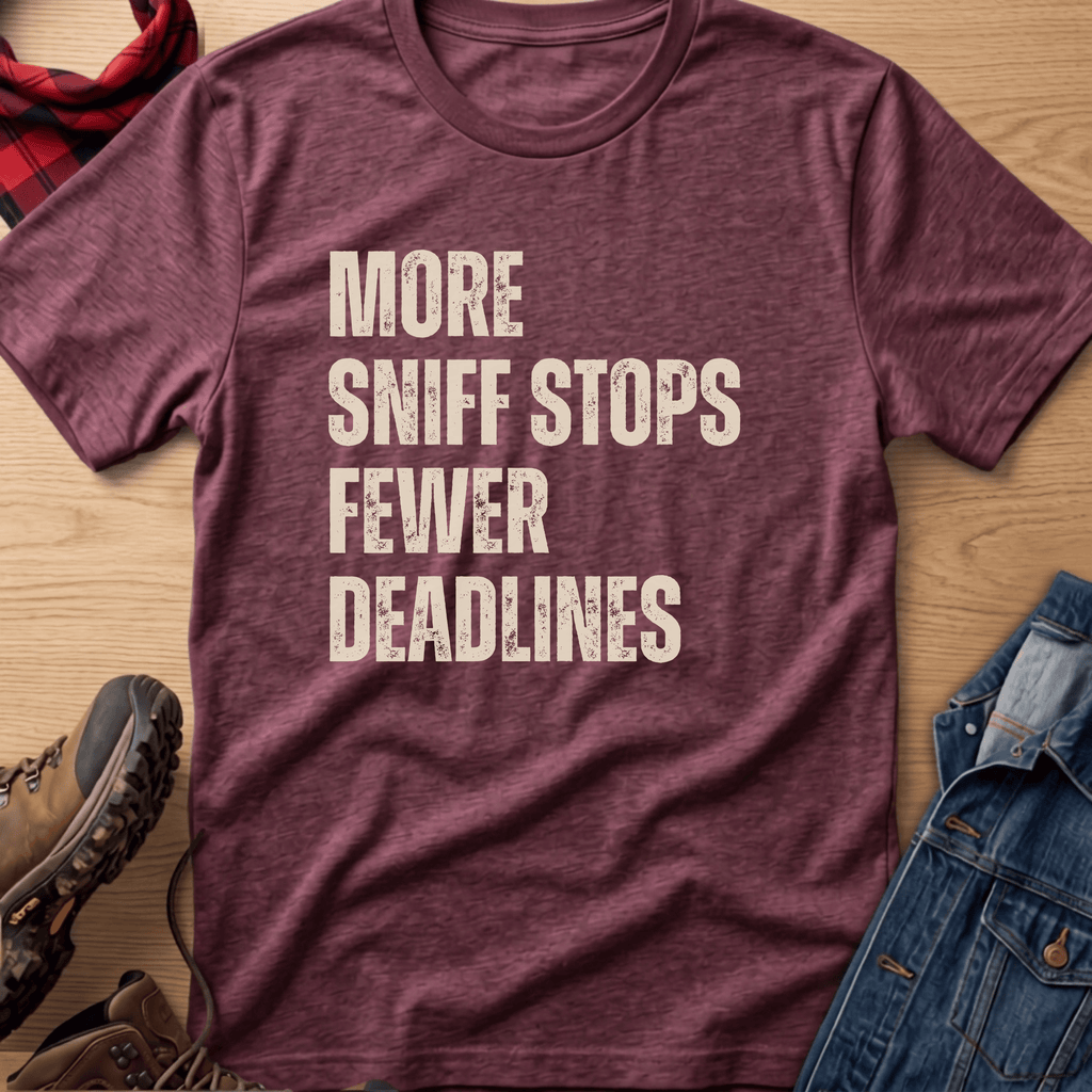 More Sniff Stops Unisex Tee