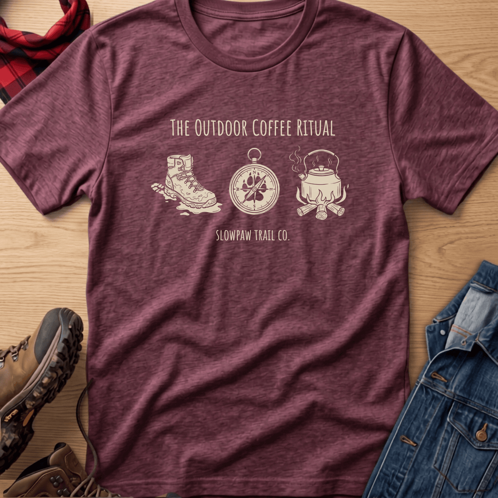 Outdoor Coffee Ritual Unisex Tee