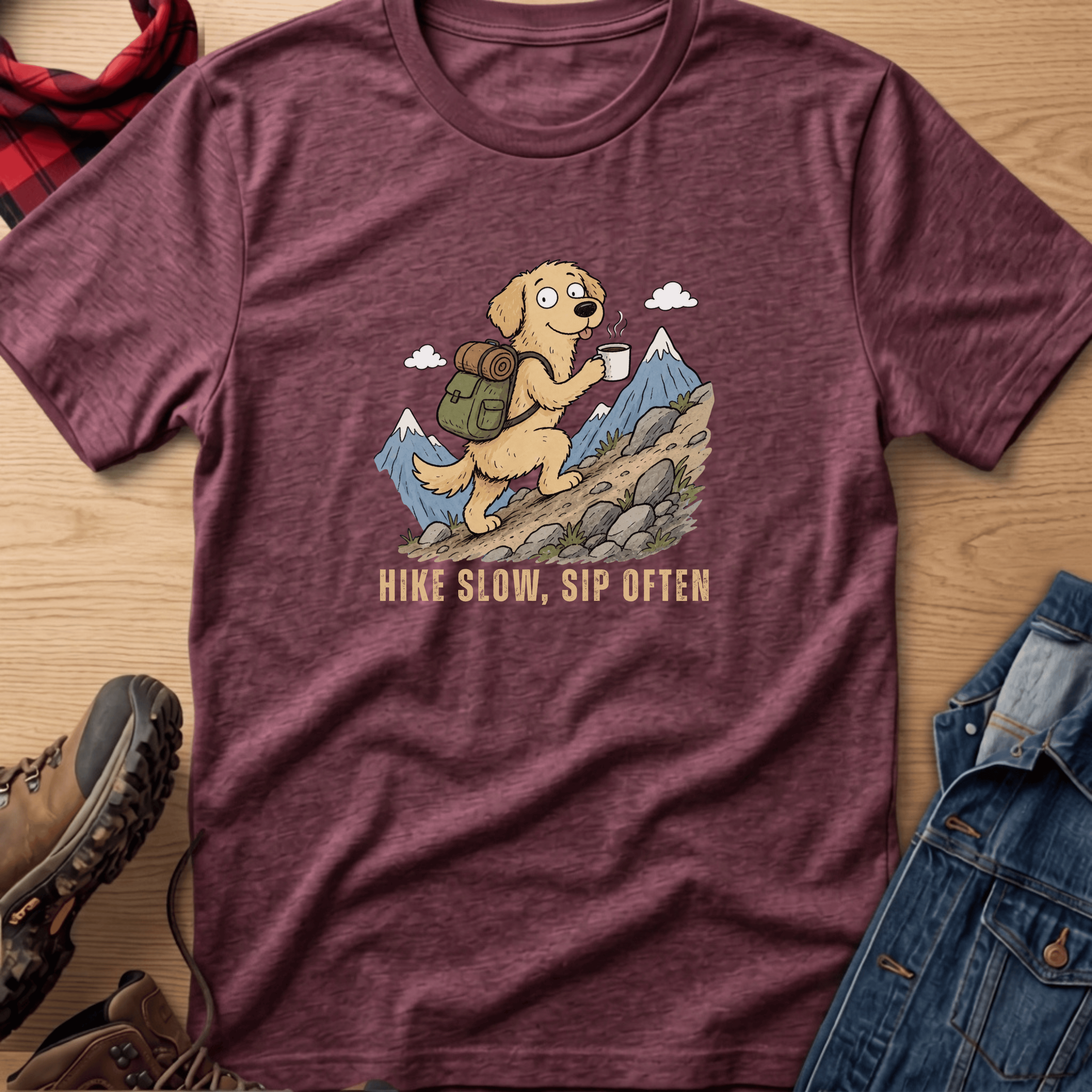 Hike Slow Unisex Tee