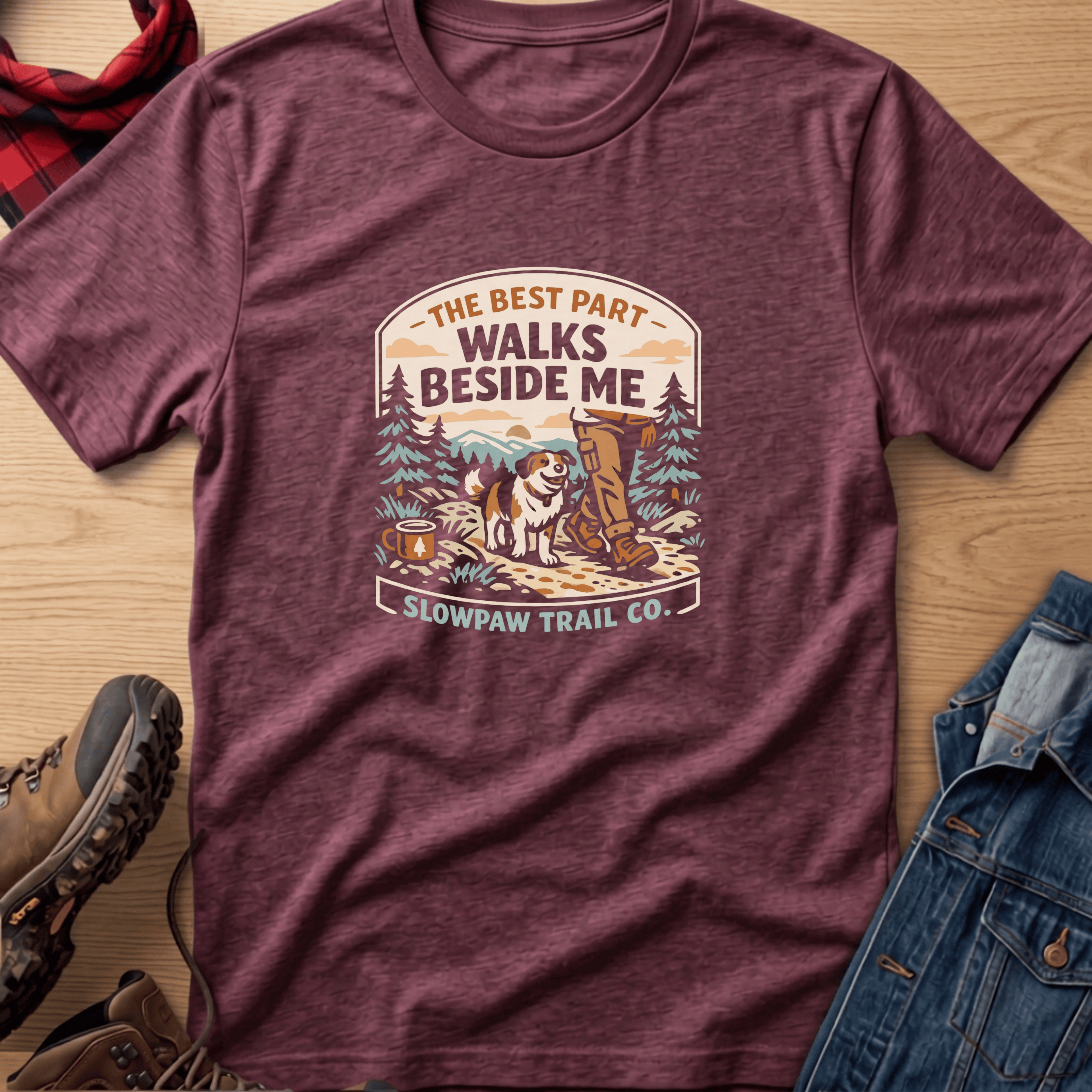 Walks Beside Me Unisex Tee