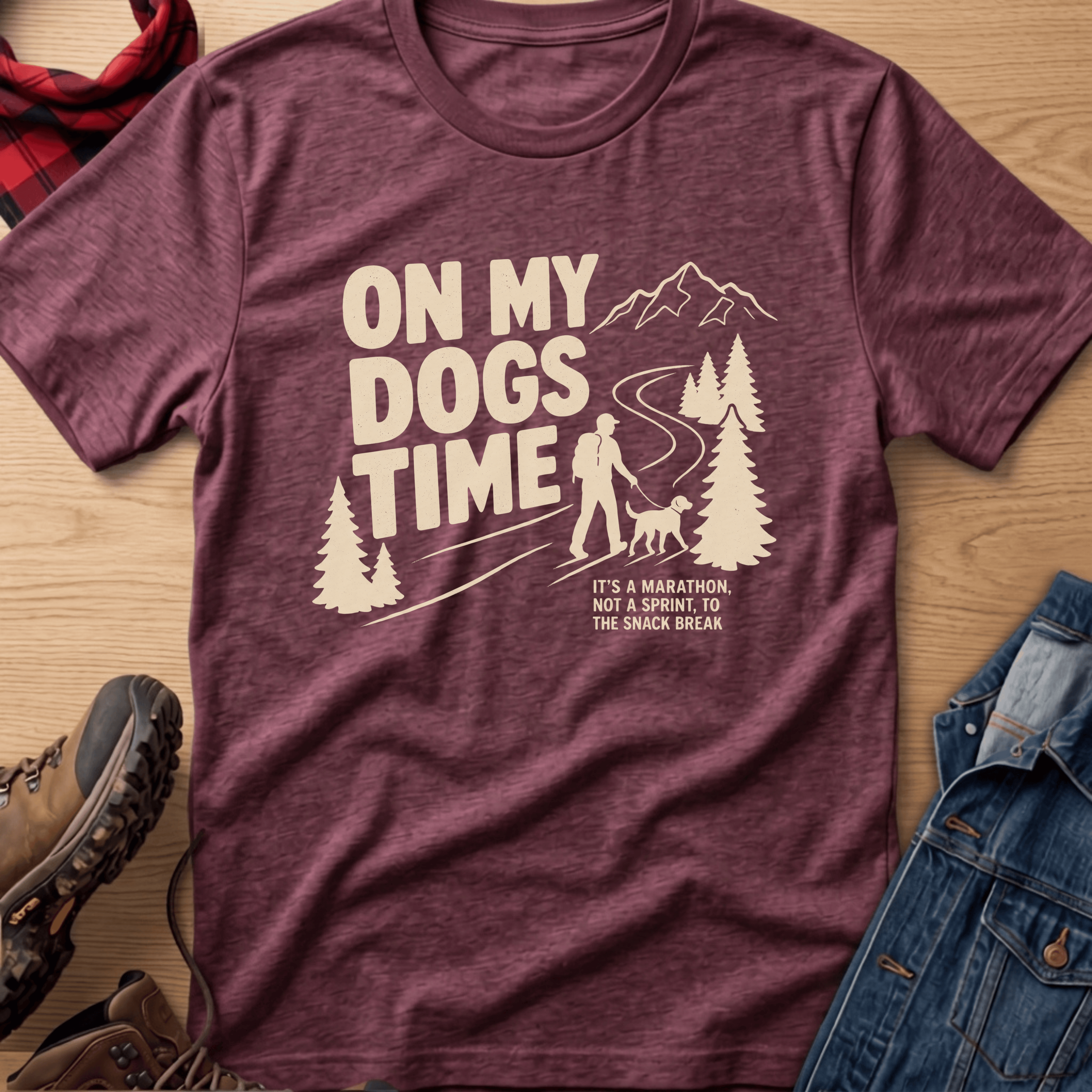 On My Dogs Time Unisex Tee