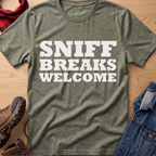 Sniff Breaks Welcome Unisex Tee
