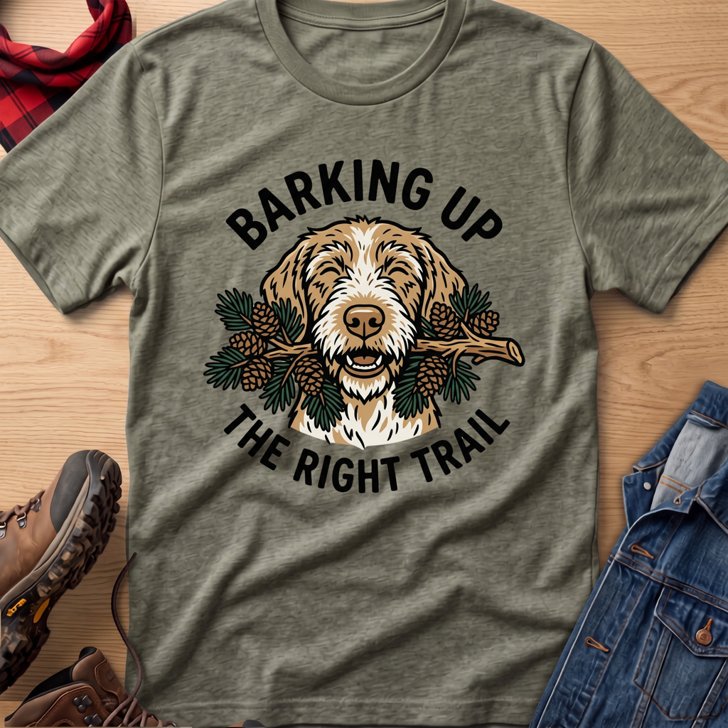 Barking Up the Right Trail Unisex Tee