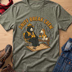 Bear & Dog Sniff Break Crew Unisex Tee