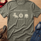 Outdoor Coffee Ritual Unisex Tee