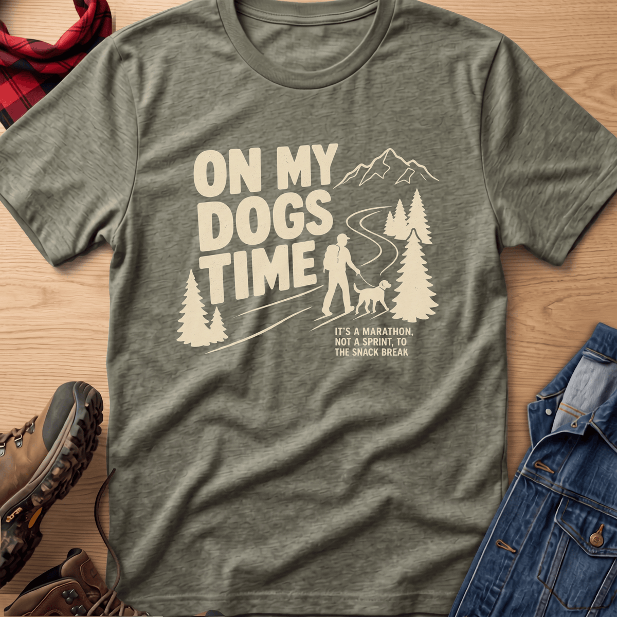 On My Dogs Time Unisex Tee