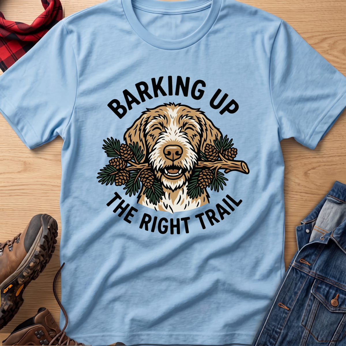 Barking Up the Right Trail Unisex Tee