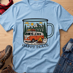 Happy Place Camp Mug Unisex Tee