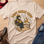 Bear & Dog Sniff Break Crew Unisex Tee