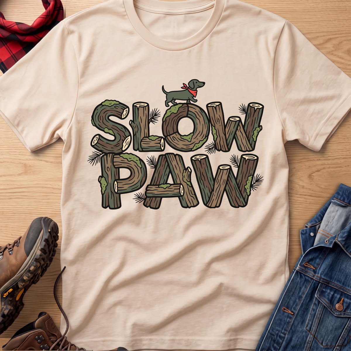 Slow Paw Unisex Tee