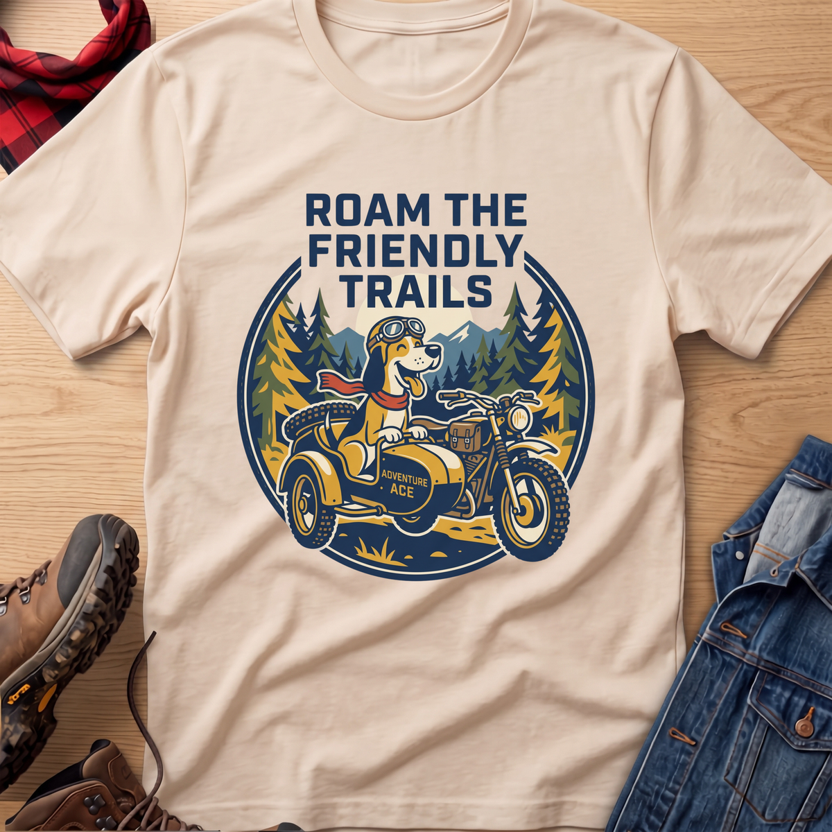 Roam The Friendly Trails Unisex Tee