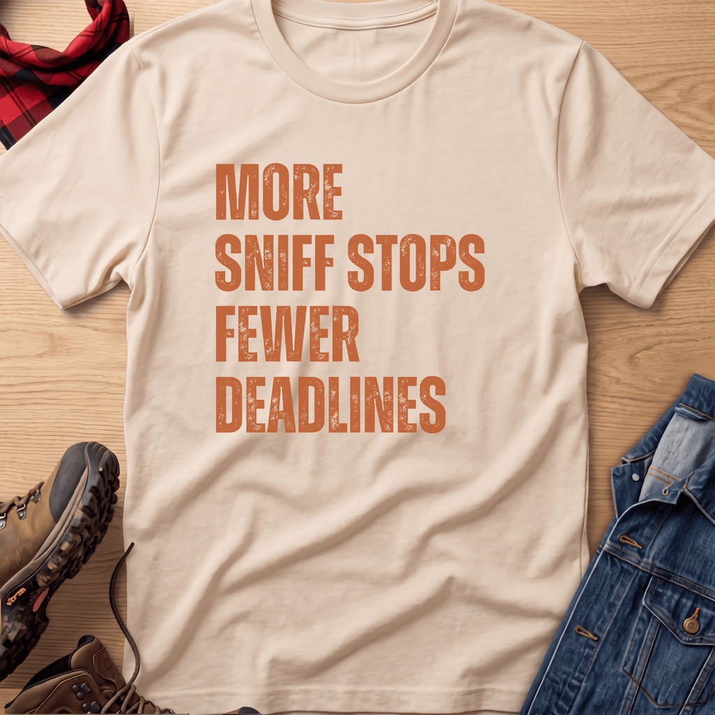 More Sniff Stops Unisex Tee