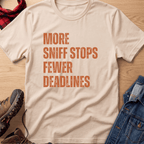 More Sniff Stops Unisex Tee