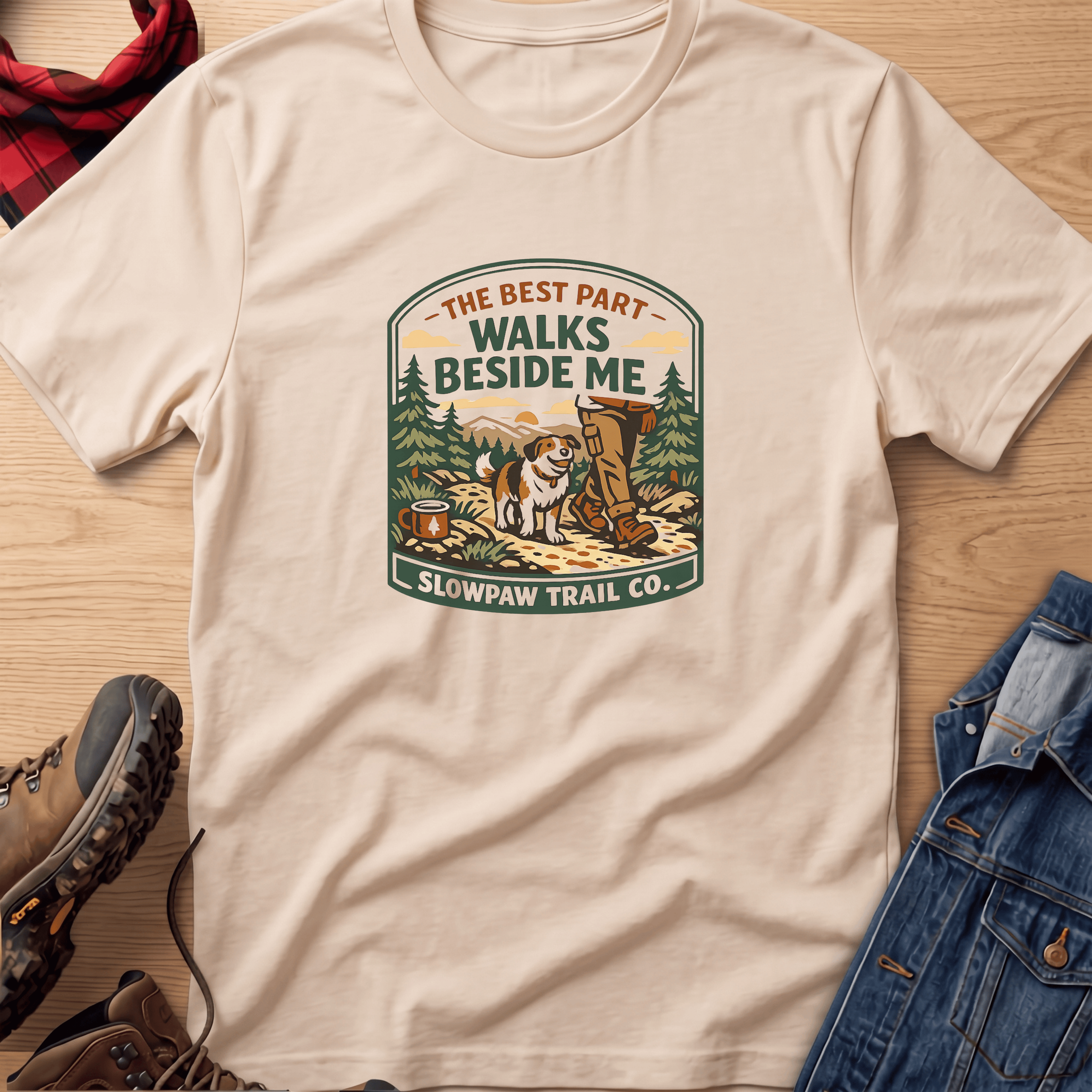 Walks Beside Me Unisex Tee